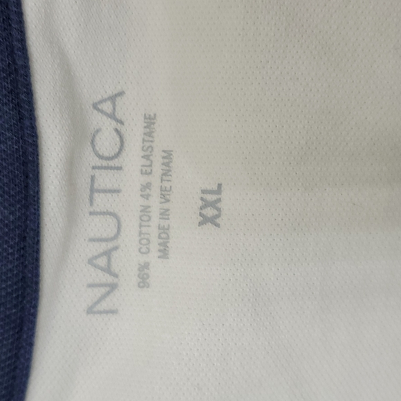 Nautica NEW size XXL sleeveless tank with collar for golf, cruise, summer - Picture 2 of 4